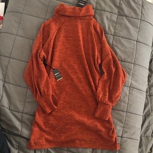 Forever 21 Turtleneck Rust Dress Size XSmall